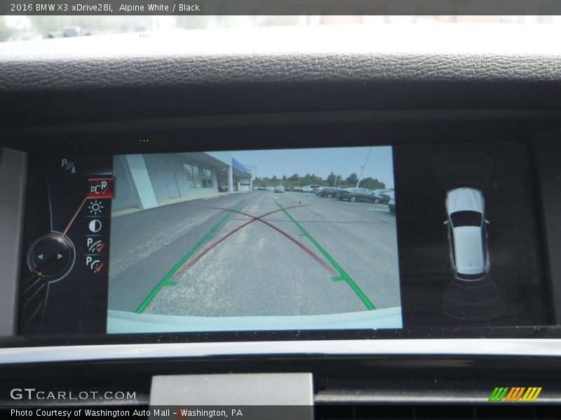 Alpine White / Black 2016 BMW X3 xDrive28i