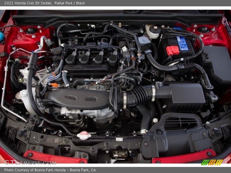 Rallye Red / Black 2022 Honda Civic EX Sedan