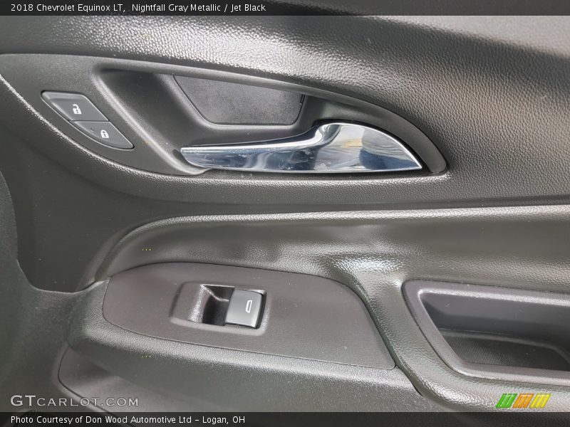 Nightfall Gray Metallic / Jet Black 2018 Chevrolet Equinox LT