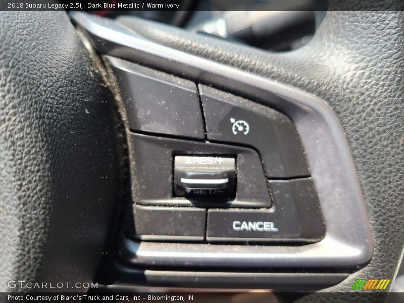 Dark Blue Metallic / Warm Ivory 2018 Subaru Legacy 2.5i