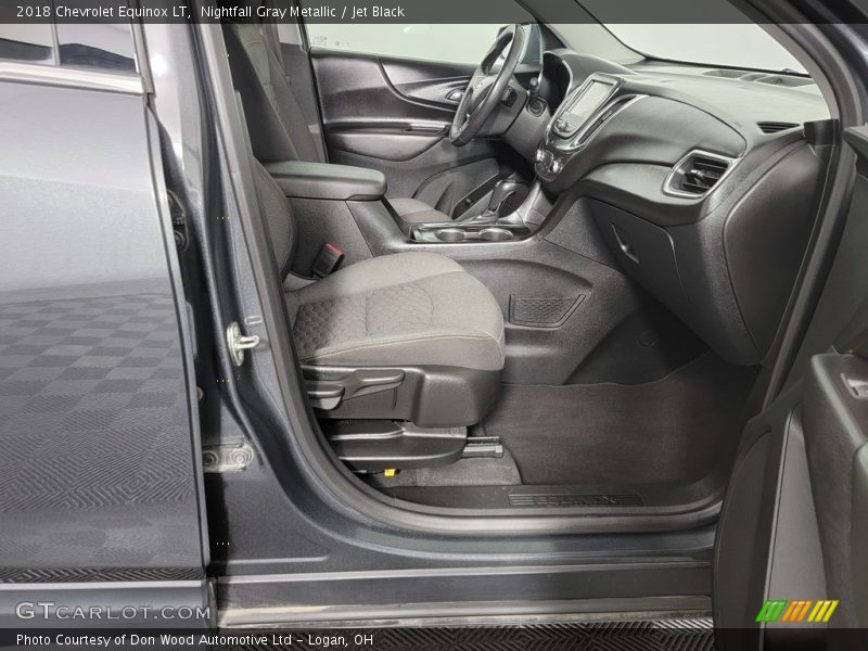 Nightfall Gray Metallic / Jet Black 2018 Chevrolet Equinox LT