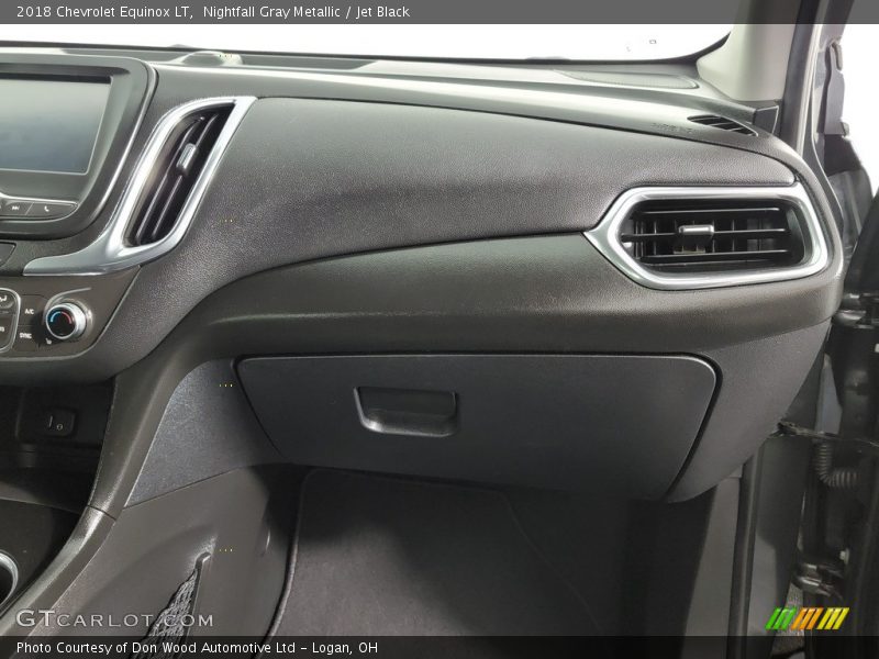 Nightfall Gray Metallic / Jet Black 2018 Chevrolet Equinox LT