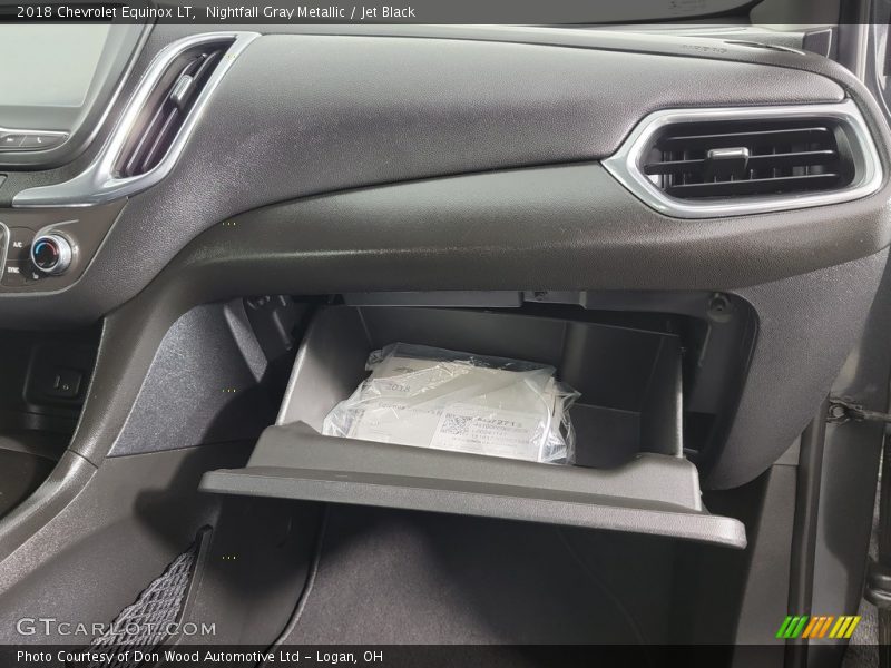 Nightfall Gray Metallic / Jet Black 2018 Chevrolet Equinox LT