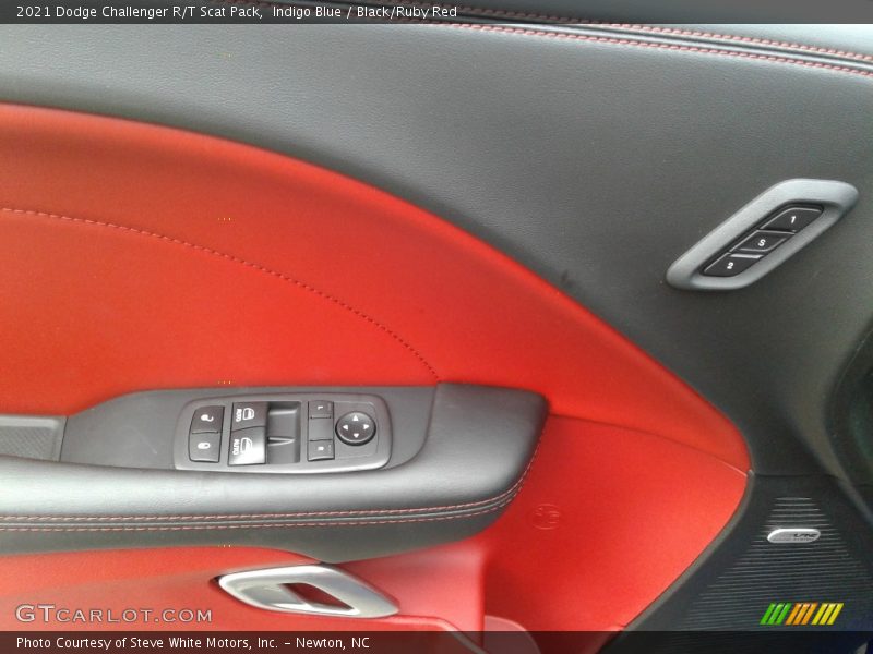Indigo Blue / Black/Ruby Red 2021 Dodge Challenger R/T Scat Pack