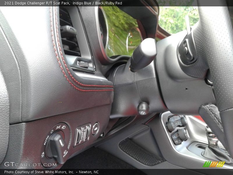 Indigo Blue / Black/Ruby Red 2021 Dodge Challenger R/T Scat Pack
