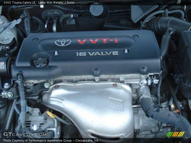 Lunar Mist Metallic / Stone 2002 Toyota Camry LE