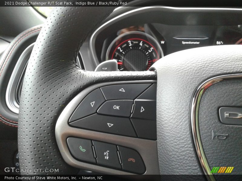  2021 Challenger R/T Scat Pack Steering Wheel