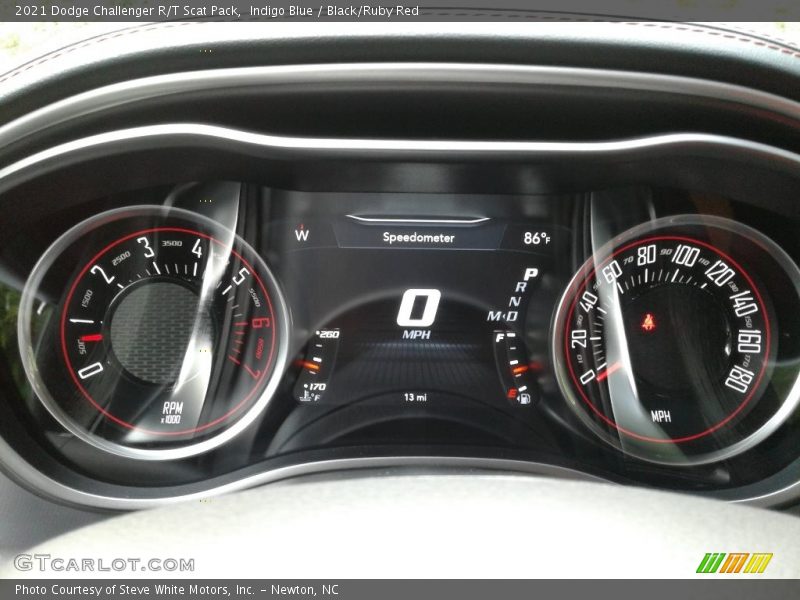  2021 Challenger R/T Scat Pack R/T Scat Pack Gauges