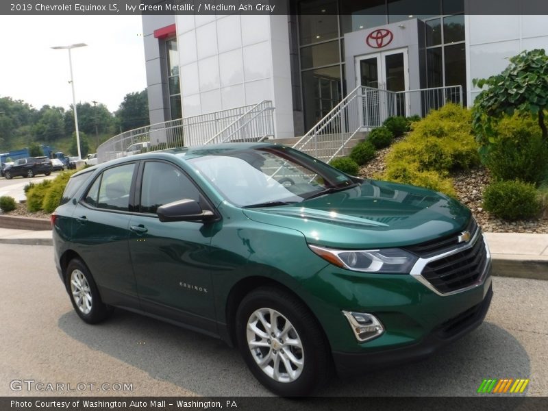 Ivy Green Metallic / Medium Ash Gray 2019 Chevrolet Equinox LS