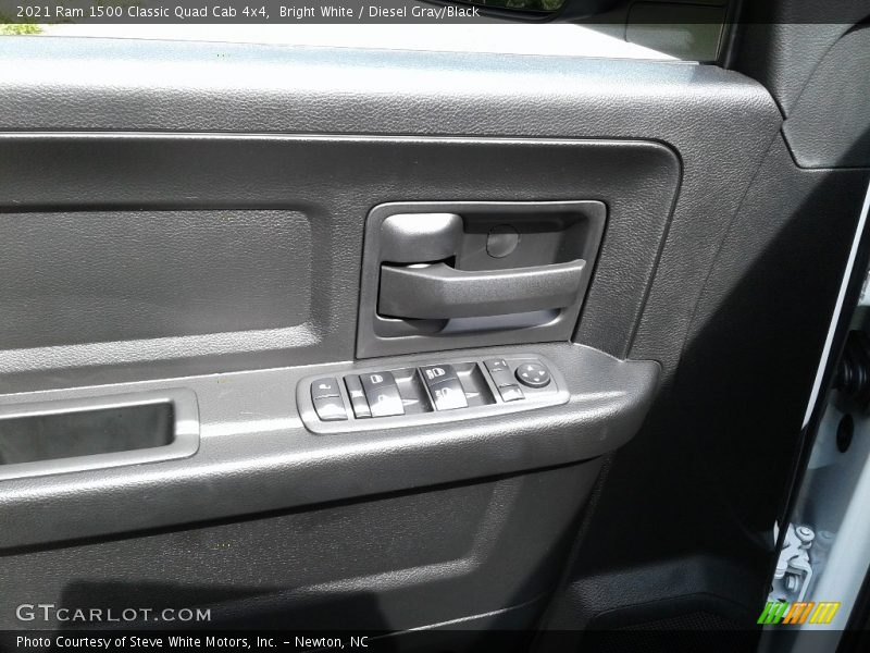 Bright White / Diesel Gray/Black 2021 Ram 1500 Classic Quad Cab 4x4