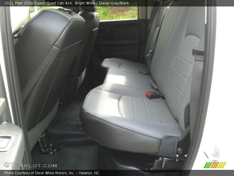 Bright White / Diesel Gray/Black 2021 Ram 1500 Classic Quad Cab 4x4