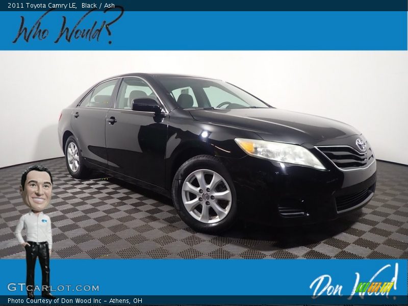 Black / Ash 2011 Toyota Camry LE