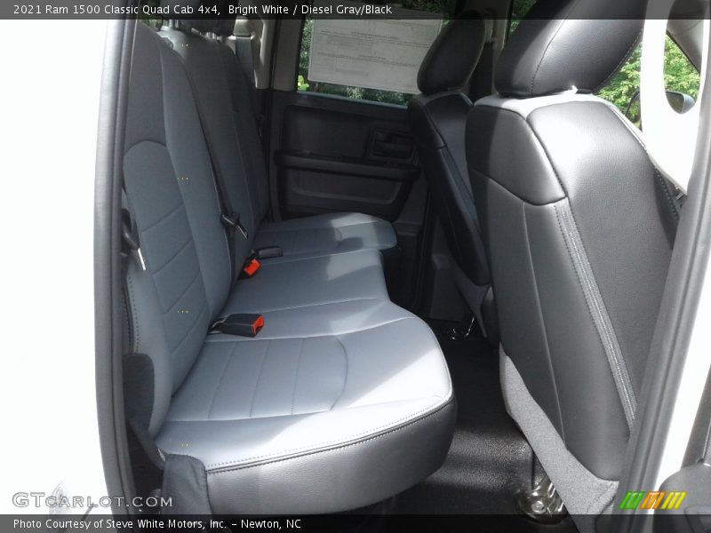 Bright White / Diesel Gray/Black 2021 Ram 1500 Classic Quad Cab 4x4
