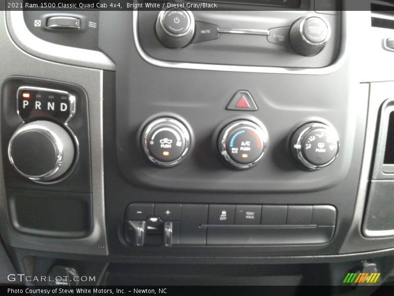 Bright White / Diesel Gray/Black 2021 Ram 1500 Classic Quad Cab 4x4