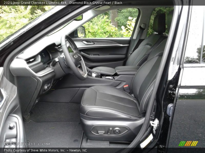 Front Seat of 2021 Grand Cherokee L Limited 4x4
