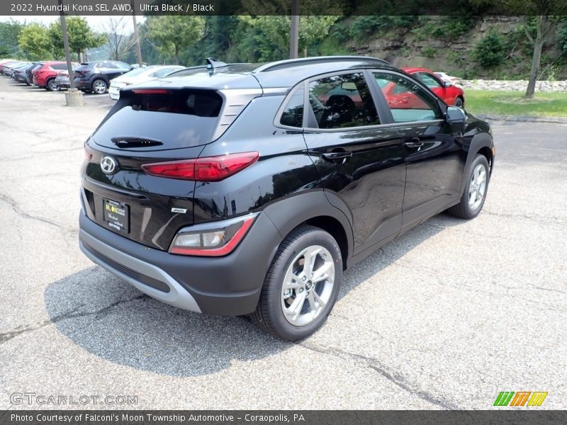 Ultra Black / Black 2022 Hyundai Kona SEL AWD