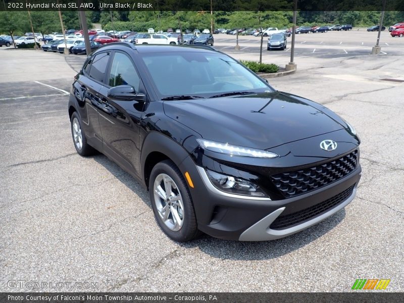 Ultra Black / Black 2022 Hyundai Kona SEL AWD