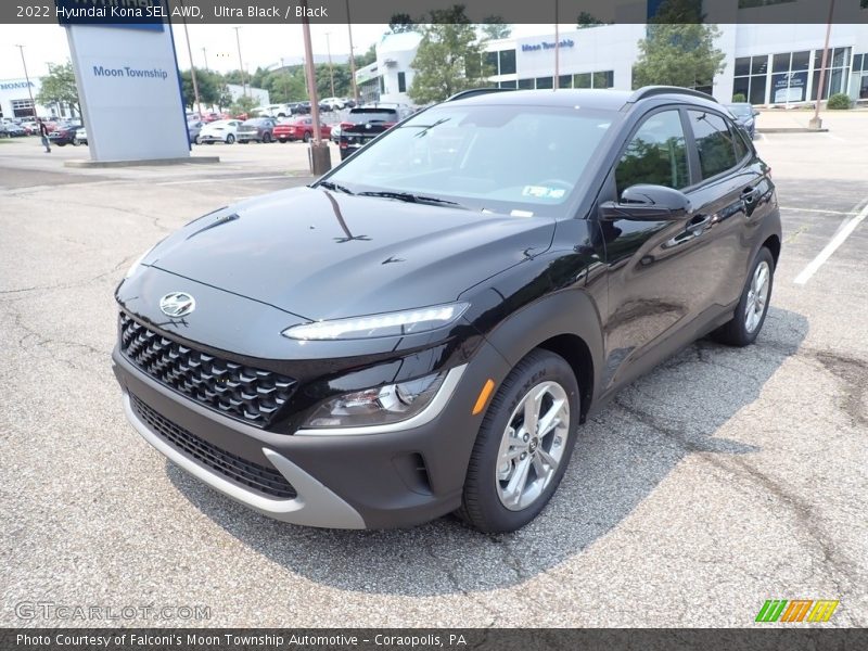 Ultra Black / Black 2022 Hyundai Kona SEL AWD