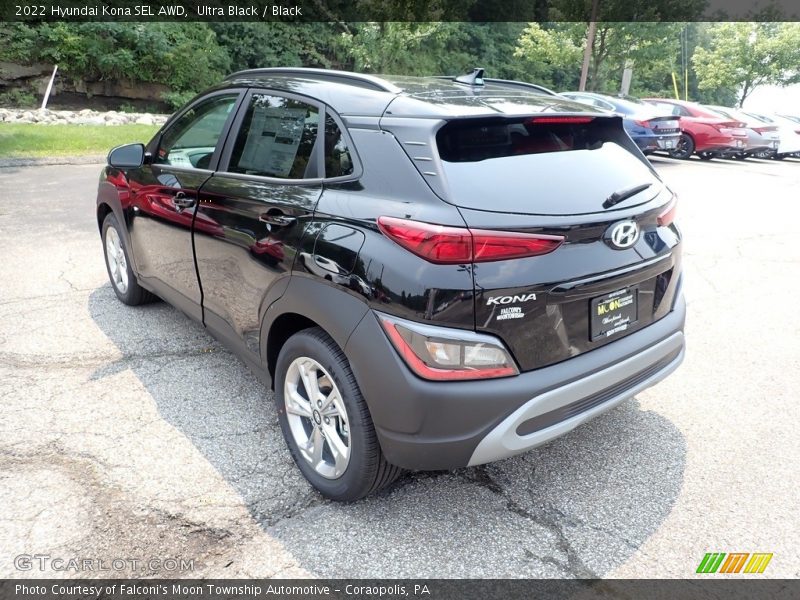 Ultra Black / Black 2022 Hyundai Kona SEL AWD