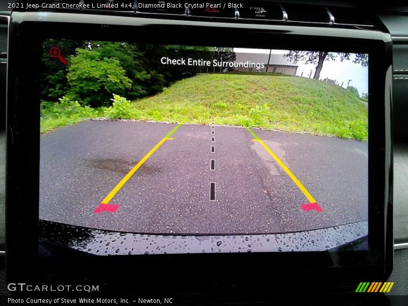 Diamond Black Crystal Pearl / Black 2021 Jeep Grand Cherokee L Limited 4x4