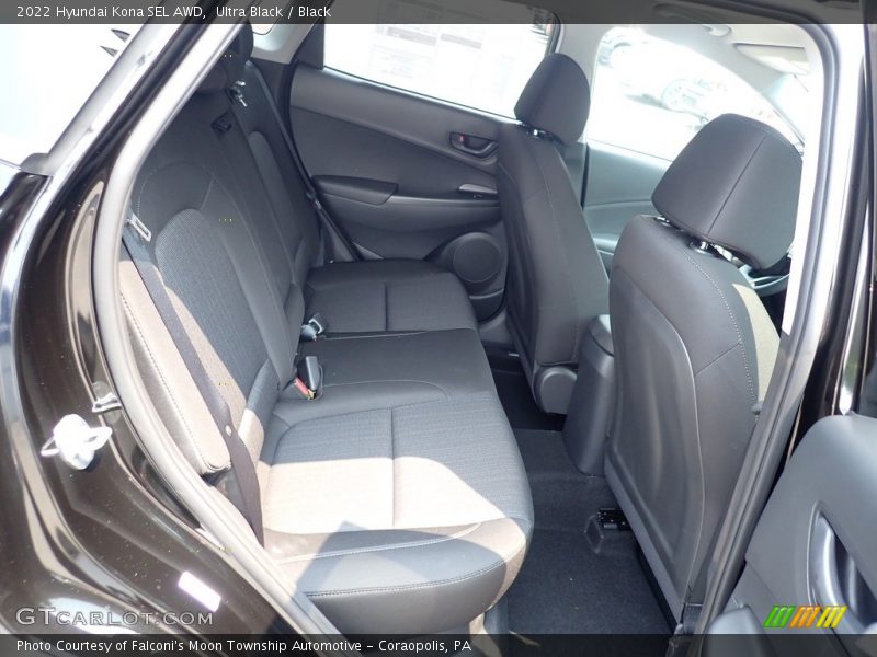 Ultra Black / Black 2022 Hyundai Kona SEL AWD