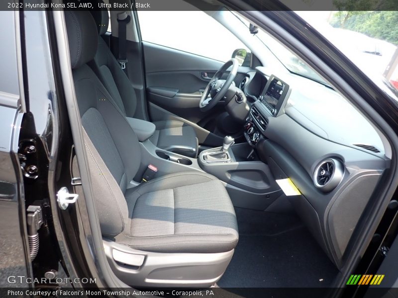 Ultra Black / Black 2022 Hyundai Kona SEL AWD
