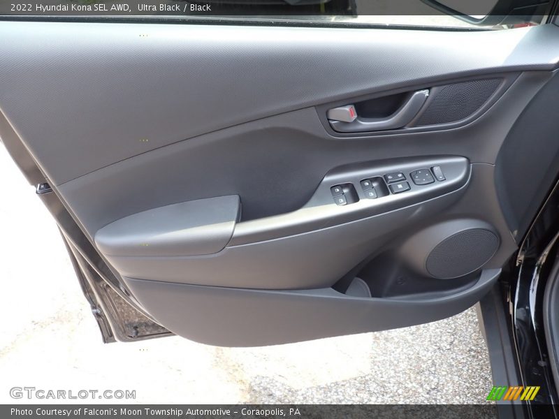 Ultra Black / Black 2022 Hyundai Kona SEL AWD