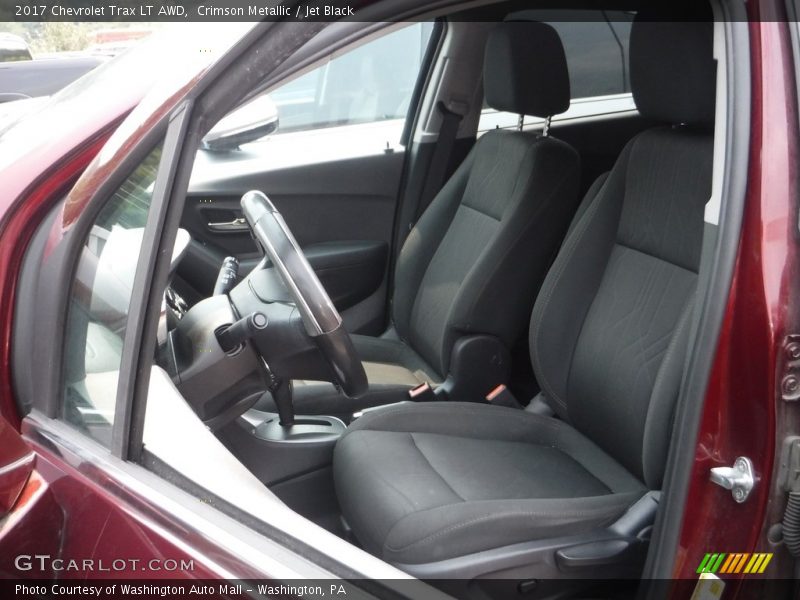 Crimson Metallic / Jet Black 2017 Chevrolet Trax LT AWD