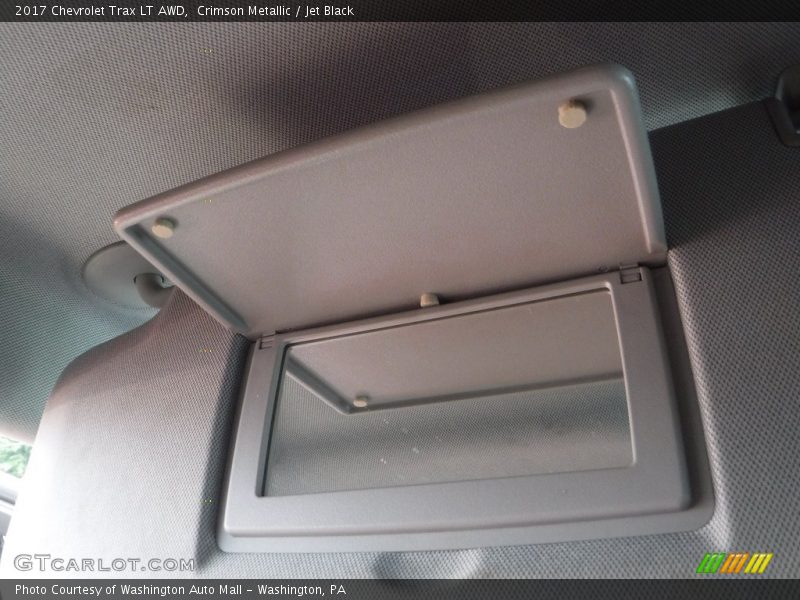Crimson Metallic / Jet Black 2017 Chevrolet Trax LT AWD