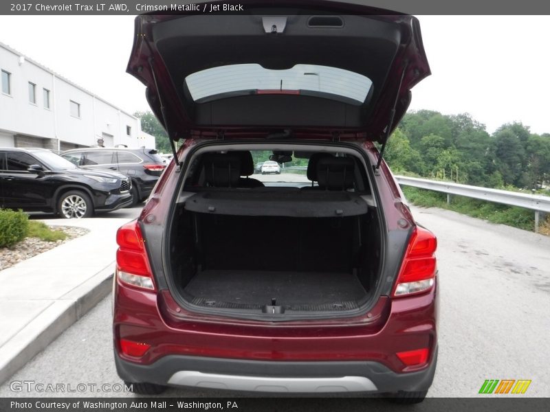 Crimson Metallic / Jet Black 2017 Chevrolet Trax LT AWD