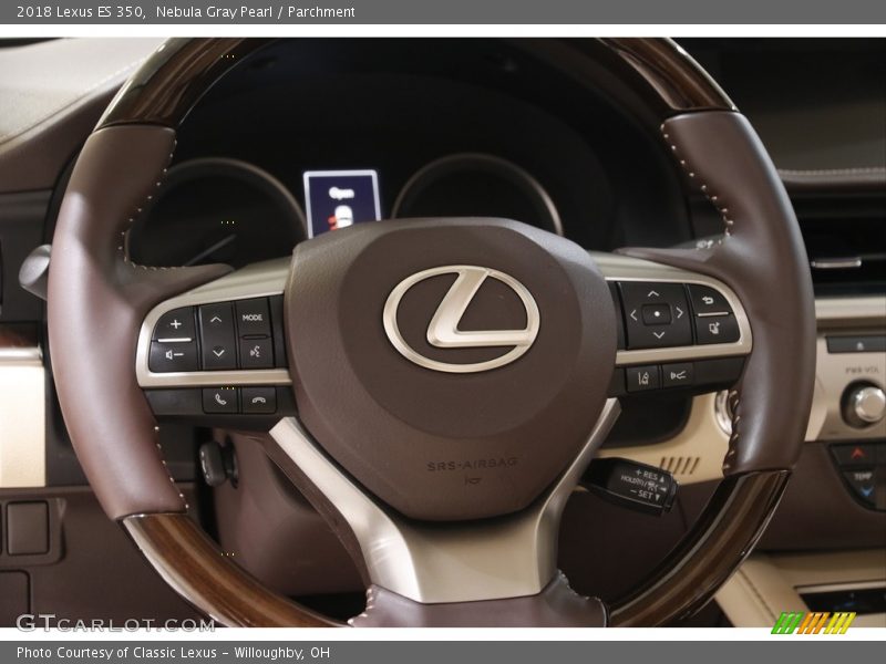 Nebula Gray Pearl / Parchment 2018 Lexus ES 350