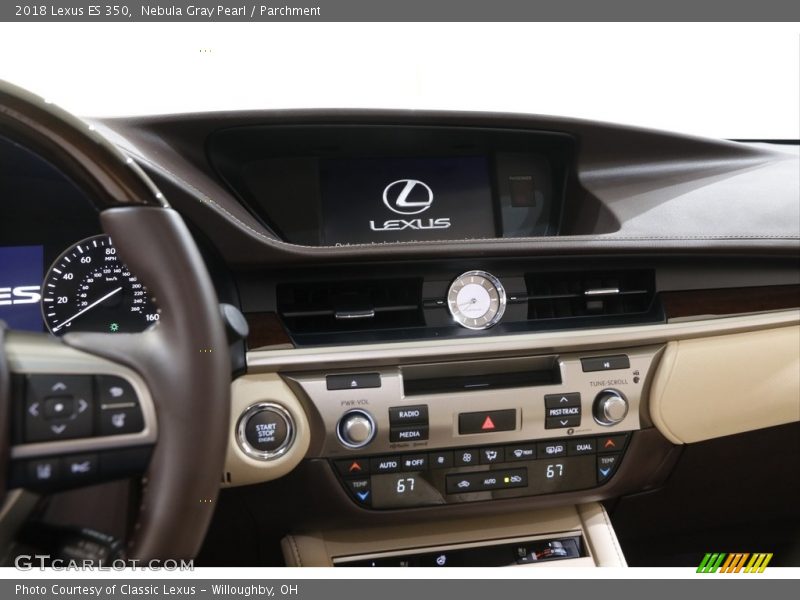 Nebula Gray Pearl / Parchment 2018 Lexus ES 350