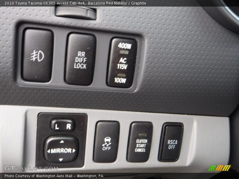 Barcelona Red Metallic / Graphite 2010 Toyota Tacoma V6 SR5 Access Cab 4x4