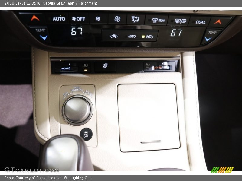 Nebula Gray Pearl / Parchment 2018 Lexus ES 350