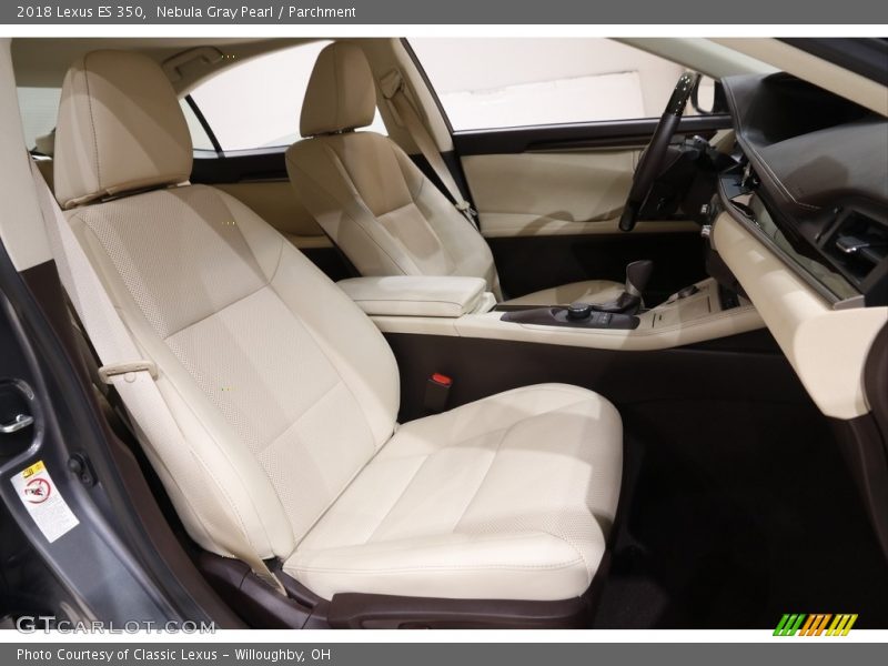 Nebula Gray Pearl / Parchment 2018 Lexus ES 350