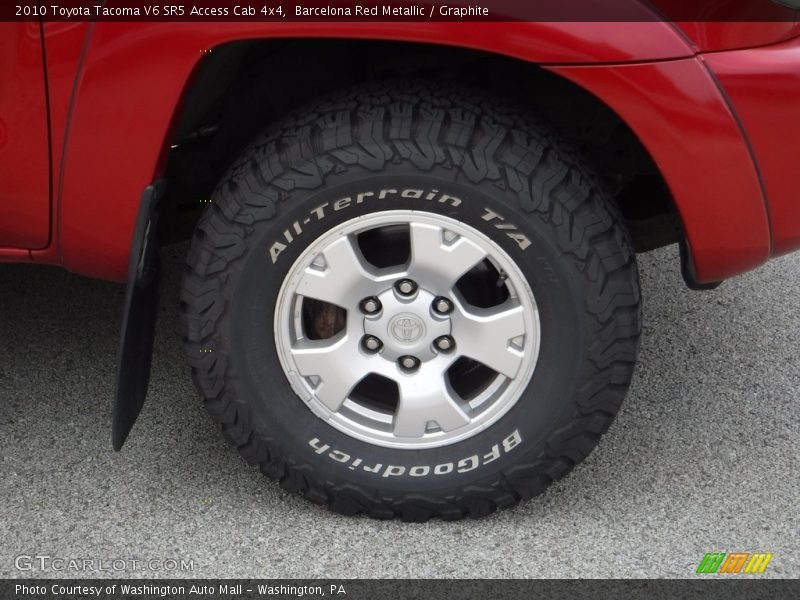 Barcelona Red Metallic / Graphite 2010 Toyota Tacoma V6 SR5 Access Cab 4x4