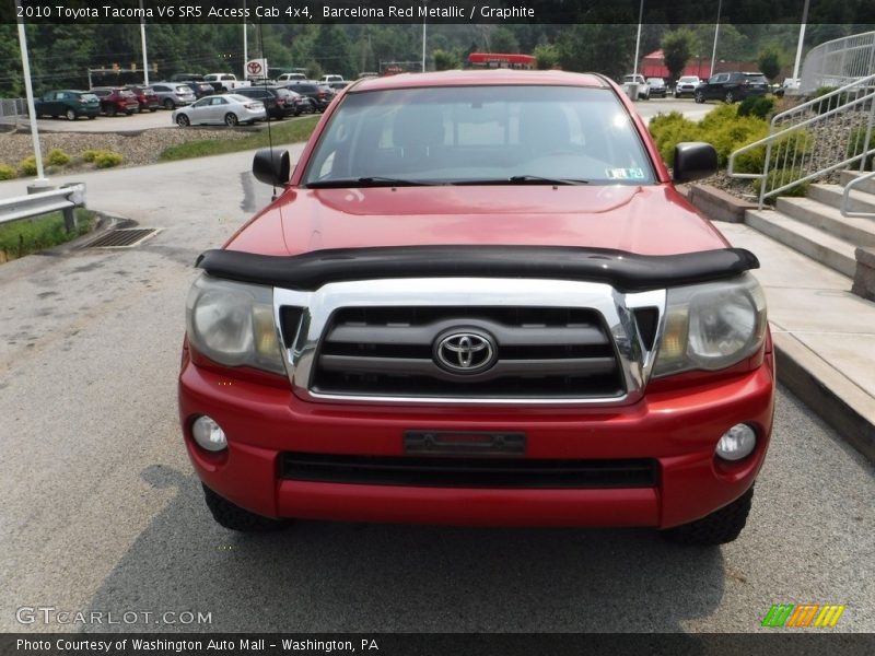 Barcelona Red Metallic / Graphite 2010 Toyota Tacoma V6 SR5 Access Cab 4x4