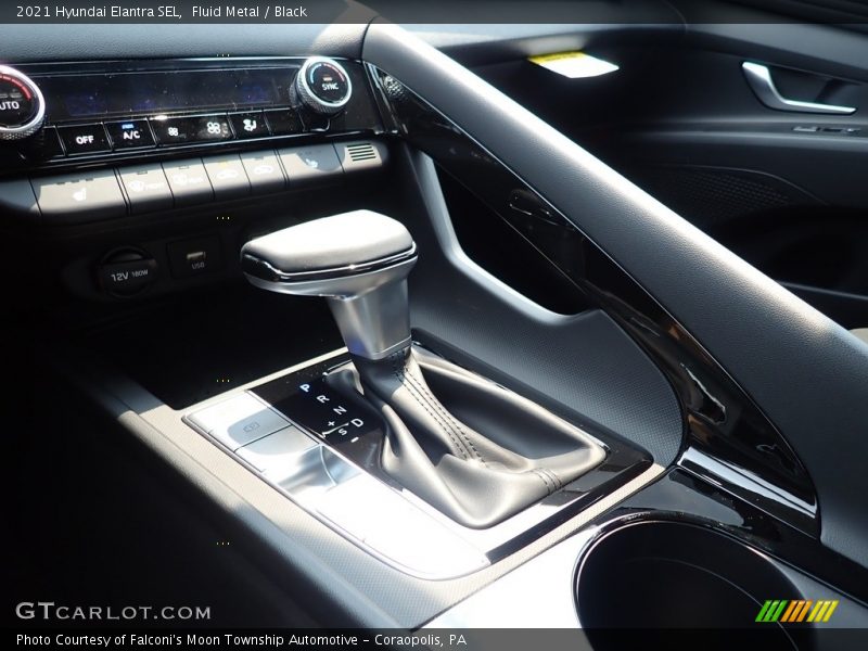 Fluid Metal / Black 2021 Hyundai Elantra SEL