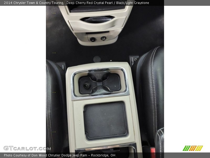 Deep Cherry Red Crystal Pearl / Black/Light Graystone 2014 Chrysler Town & Country Touring