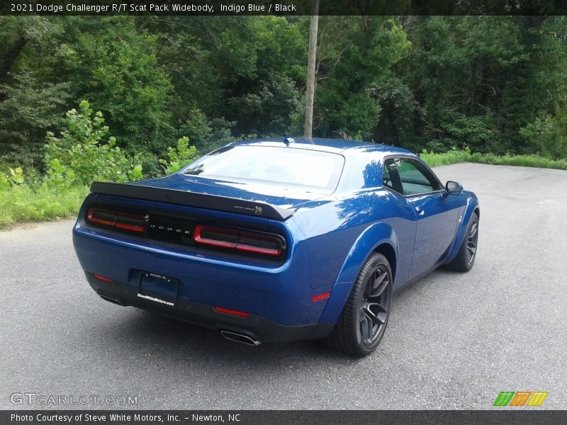 Indigo Blue / Black 2021 Dodge Challenger R/T Scat Pack Widebody