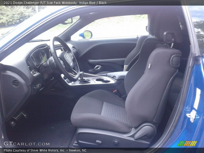 Indigo Blue / Black 2021 Dodge Challenger R/T Scat Pack Widebody