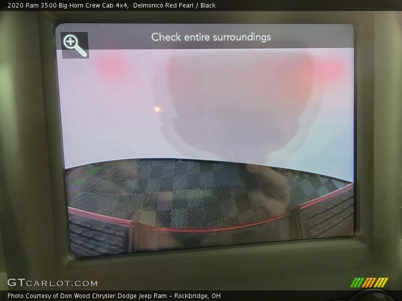 Delmonico Red Pearl / Black 2020 Ram 3500 Big Horn Crew Cab 4x4