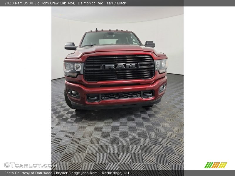 Delmonico Red Pearl / Black 2020 Ram 3500 Big Horn Crew Cab 4x4