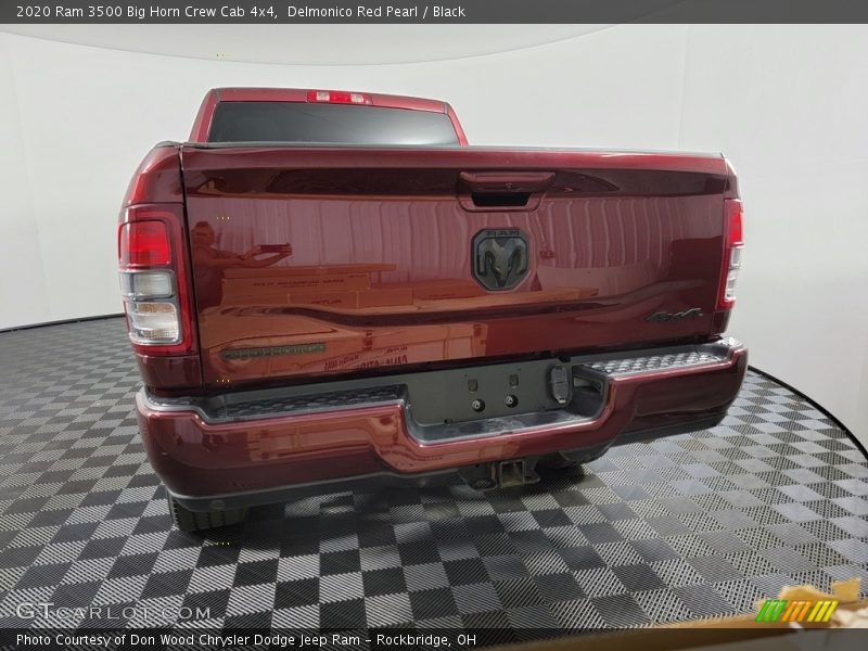 Delmonico Red Pearl / Black 2020 Ram 3500 Big Horn Crew Cab 4x4