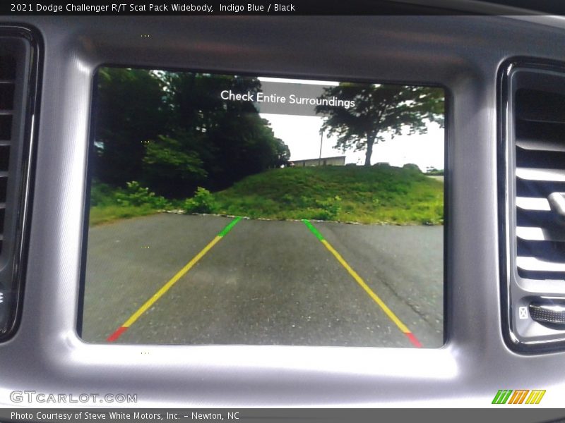 Indigo Blue / Black 2021 Dodge Challenger R/T Scat Pack Widebody