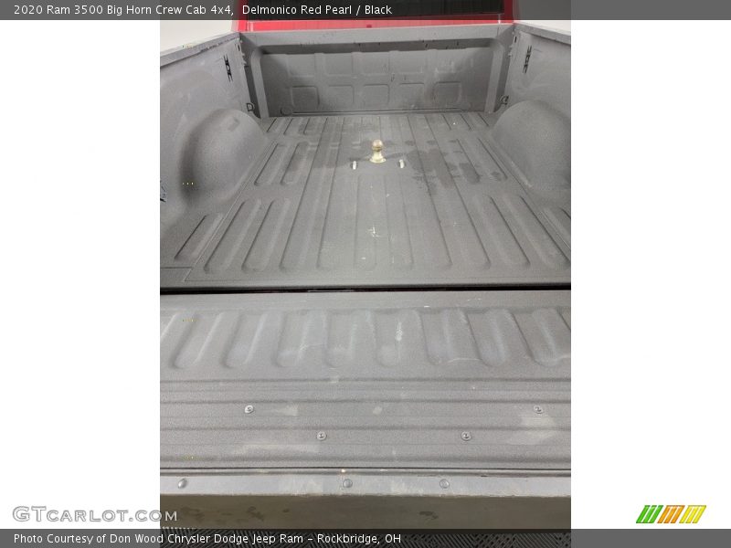 Delmonico Red Pearl / Black 2020 Ram 3500 Big Horn Crew Cab 4x4
