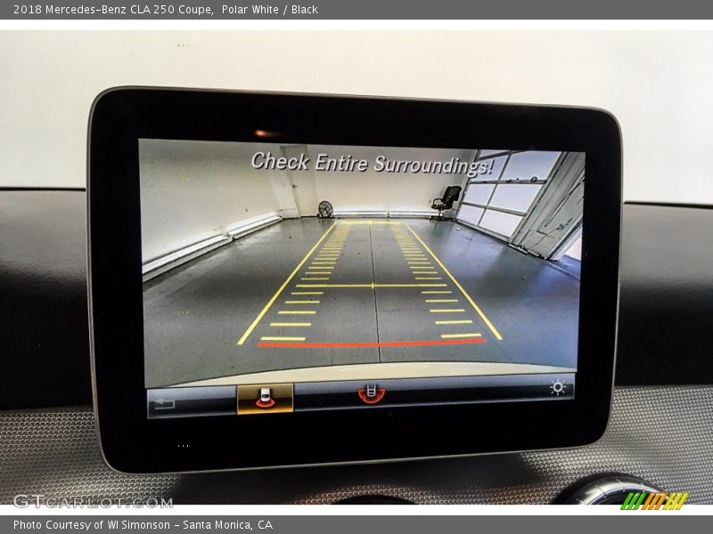 Polar White / Black 2018 Mercedes-Benz CLA 250 Coupe