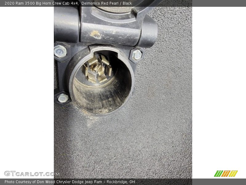 Delmonico Red Pearl / Black 2020 Ram 3500 Big Horn Crew Cab 4x4