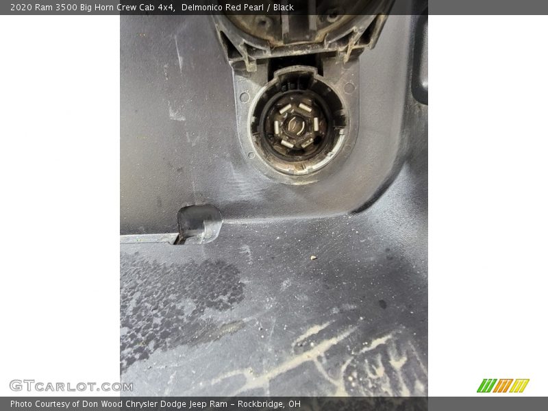 Delmonico Red Pearl / Black 2020 Ram 3500 Big Horn Crew Cab 4x4