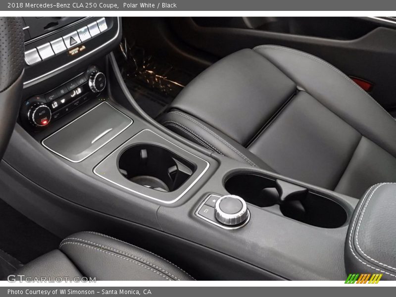 Polar White / Black 2018 Mercedes-Benz CLA 250 Coupe
